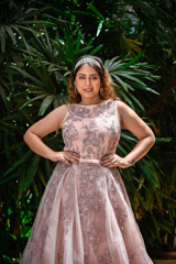 Pleated Floral Ball Gown_DSC9249