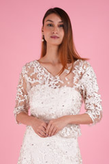 White Sheath GownDSC08064