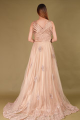 Beige Embroidered GownDSC08118