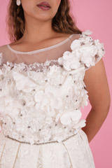 White Floral GownDSC08279