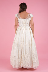 White Floral GownDSC08284