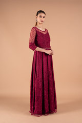 Red Embellished GownDSC01599