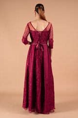 Red Embellished GownDSC01602