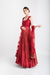 Red Anarkali Suit_DSC3237-Edit