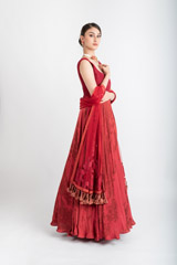 Red Anarkali Suit_DSC3239-Edit