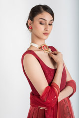 Red Anarkali Suit_DSC3242-Edit