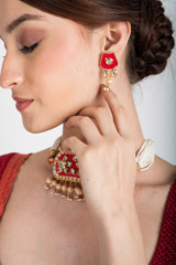 Red Anarkali Suit_DSC3248-Edit