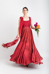 Red Anarkali Suit_DSC3254-Edit