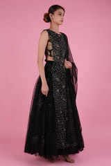 Corset with Cutwork LehengaDSC08440