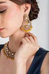 Navy Blue Micro Velvet Lehenga_DSC3194-Edit