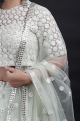 Mint Embroidered Lehenga_MG_9224