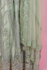 Mint Mirror LehengaDSC08726