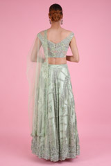 Mint Mirror LehengaDSC08734