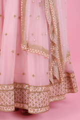 Pink Embellished LehengaDSC08739