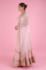 Pink Embellished LehengaDSC08740
