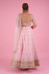 Pink Embellished LehengaDSC08745