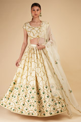 Ivory Scallop LehengaDSC00387