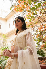 Ivory Scallop LehengaDSC05316