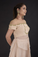 Beige Top Bottom Set_DTR2561