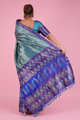 Blue Mekhela ChadorDSC08606