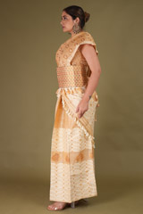 Beige and Off White Mekhela ChadorDSC08565
