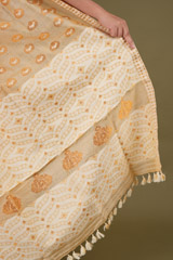 Beige and Off White Mekhela ChadorDSC08567
