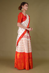 White and Red Mekhela chadorDSC08645