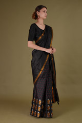 Black Mekhela ChadorDSC08751