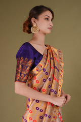 Purple and Grey mekhela ChadorDSC08677