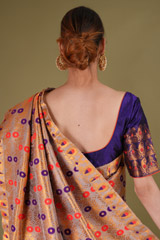 Purple and Grey mekhela ChadorDSC08681