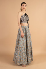 Pastel Draped Top Bottom SetDSC00979