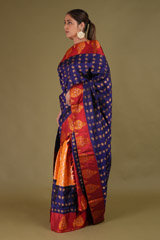 Orange Mekhela ChadorDSC09592