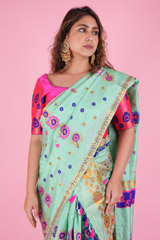 Mint Mekhela ChadorDSC08170