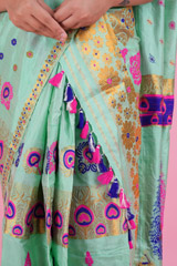 Mint Mekhela ChadorDSC08171