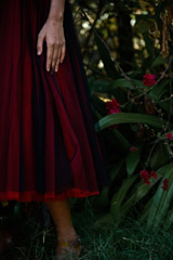 Off Shoulder Tulle Midi Dress_DSC6553