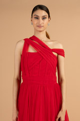 Red Tulle GownDSC04419