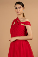 Red Tulle GownDSC04425