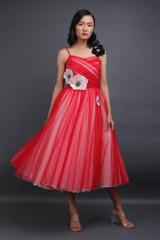 Midi Dress With Noodle StrapIMG_6854