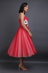 Midi Dress With Noodle StrapIMG_6855