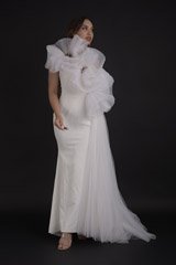 White Mermaid Gown_DTR9249