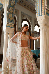 Pink Foil Gota Work Lehenga SetDSC03958