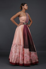 Peach Floral GownIMG_8827