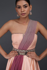 Peach Floral GownIMG_8835