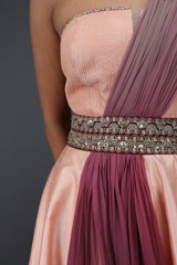 Peach Floral GownIMG_8841