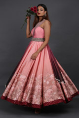 Pink Floral GownIMG_6528