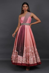 Pink Floral GownIMG_6536