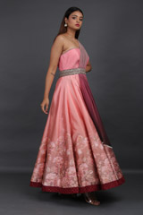 Pink Floral GownIMG_6539