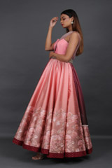 Pink Floral GownIMG_6545