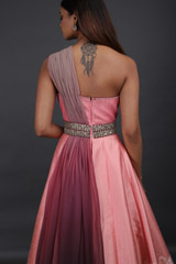 Pink Floral GownIMG_6564