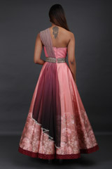 Pink Floral GownIMG_6567